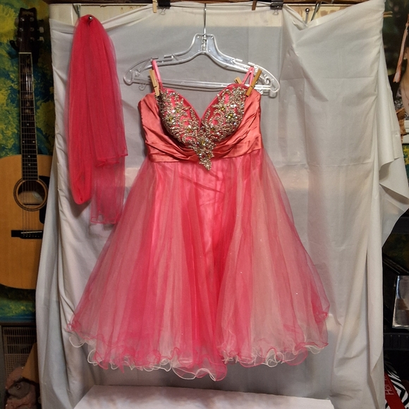 Night Moves Dresses & Skirts - Get Ready to Shine in the Night Moves Babydoll Size 12 – Perfect for Weddings, P